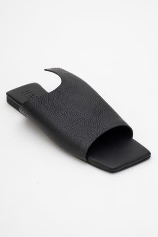 Orianna Läder Slide Sandal
