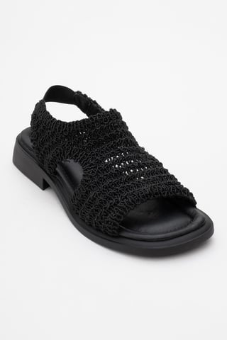Weave Läder Vävd Sandal (Women)