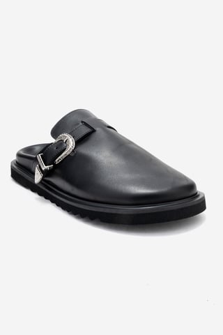 Vesta Leather Mule