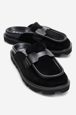 Vela Leather Slipper