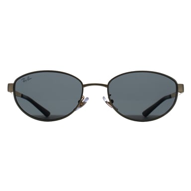 Ray-Ban ovaal dames gepolijst Arista goud donkergrijs RB3774D