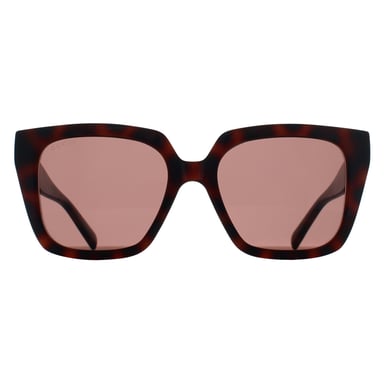Gucci Vierkant Dames Havana Bruin GG2102S