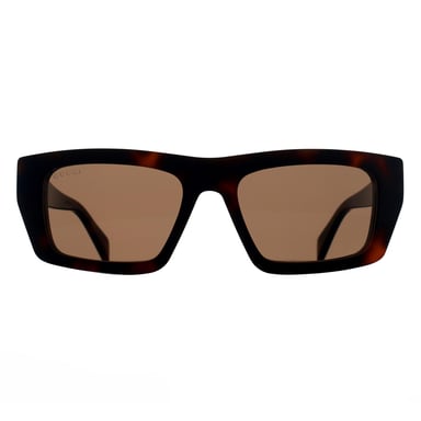 Gucci Vierkant Heren Havana Bruin GG2020S