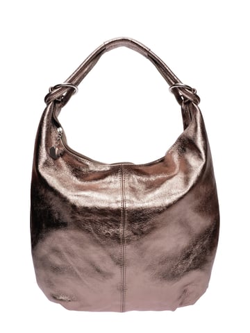 Anna Luchini  Bronze Leather Bag