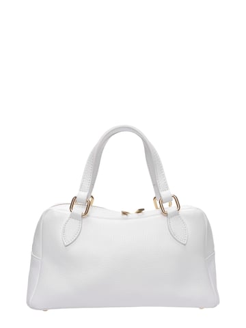 Roberta M White Leather Bag