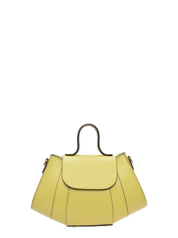 Luisa Vannini Bicolore Leather Bag