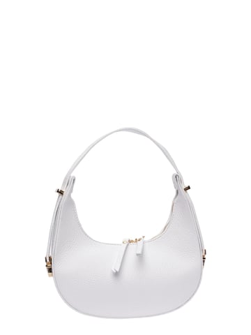 Isabella Rhea White Leather Bag