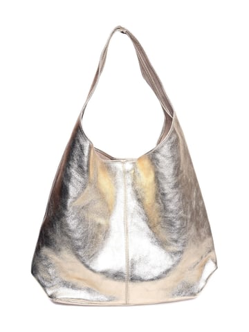 Luisa Vannini  Gold Leather Bag