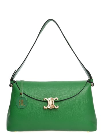 Anna Luchini Green Leather Bag