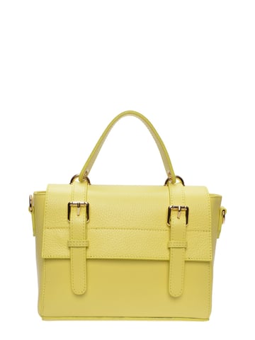 Anna Luchini  Bicolore Leather Bag