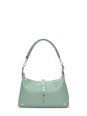 Anna Luchini Mint Leather Bag