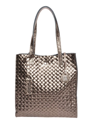 Anna Luchini Bronze Leather Bag