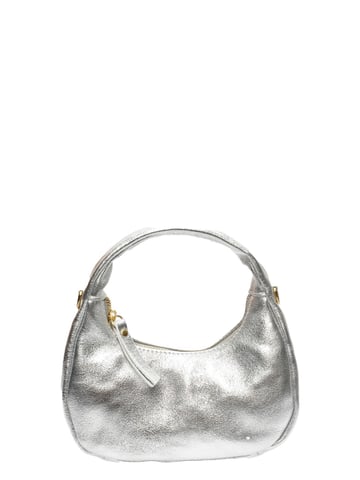 Anna Luchini Silver Leather Bag