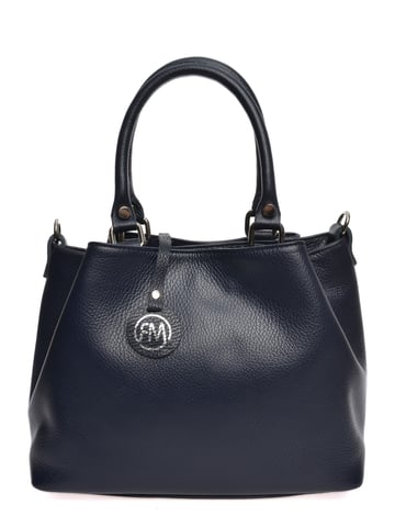 Roberta M Blue Leather Bag