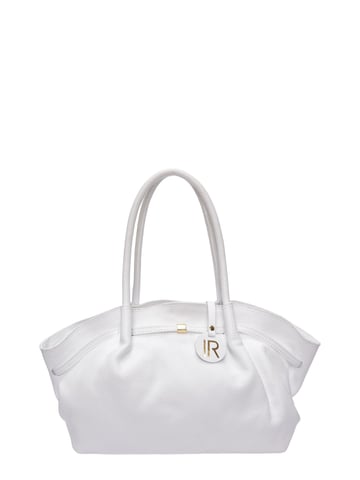 Isabella Rhea White Leather Bag