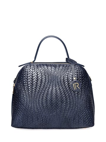 Isabella Rhea Blue Leather Bag
