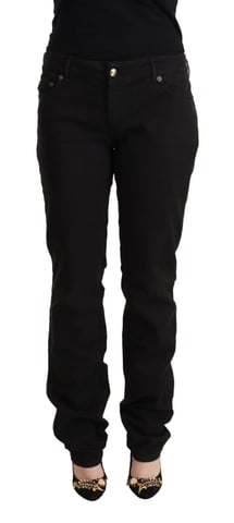 Just Cavalli Pan72206 Black Stretch Denim Jeans