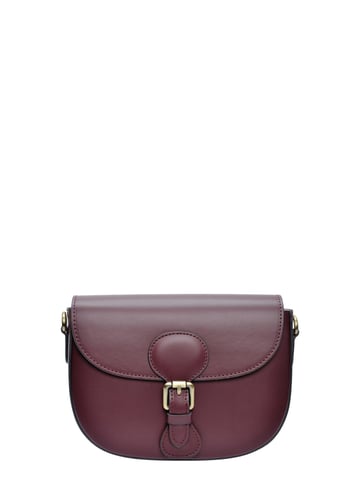 Isabella Rhea  Violet Leather Bag