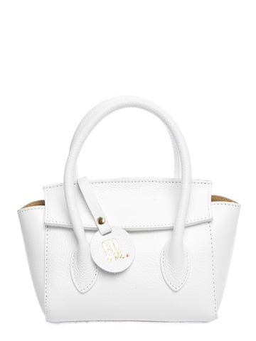 Anna Luchini White Leather Bag