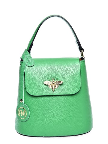Roberta M Green Leather Bag