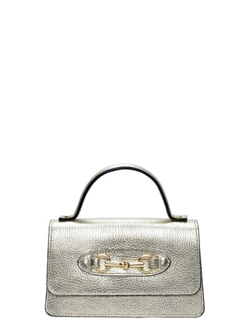 Isabella Rhea Gold Leather Bag