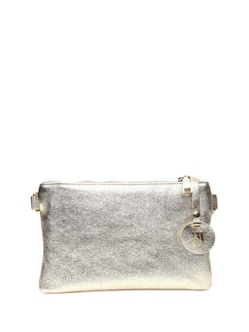 Anna Luchini Gold Leather Bag