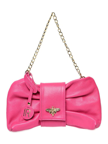Isabella Rhea Fuchsia Leather Bag