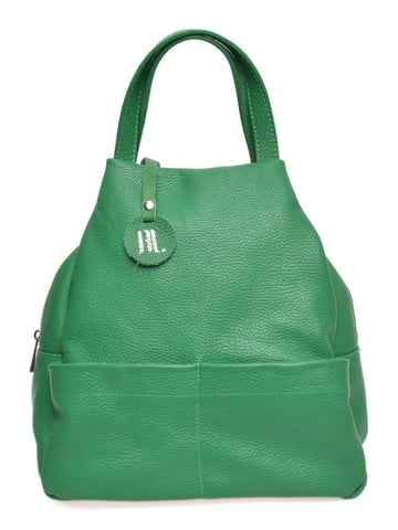 Anna Luchini Green Leather Bag