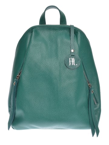 Anna Luchini Green Leather Bag