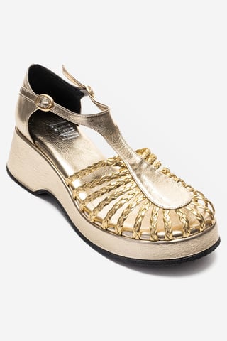 Barry Woven Wedge Sandal
