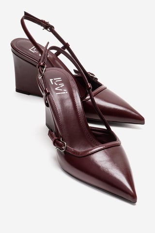 Celia Pointed Toe Wedge Pump (Women)