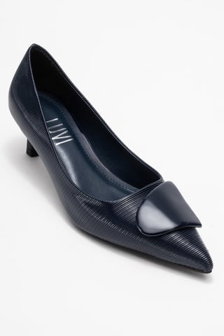 Briana Buckle Pointed Toe Pump (Women)