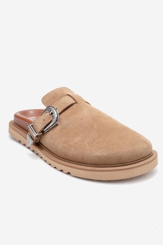 Vesta Leather Mule