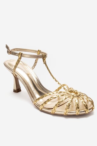 Gerald Woven Strap Stiletto Pump