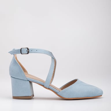 Dolly Low Block Heel Pumps