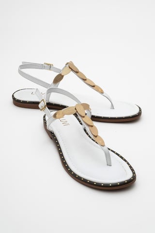 Marea Leather Flat Sandal (Women)
