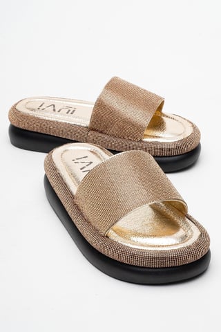 Oeste Rhinestone Platå Sandal