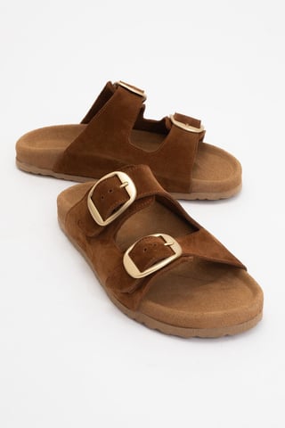 Ovesta Soft Fotsäng Läder Slide Sandal (Women)