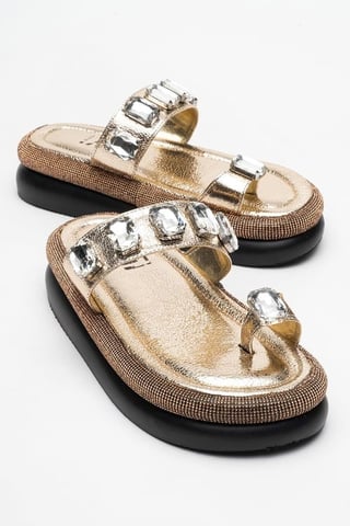 Evans Jeweled Platå Sandal