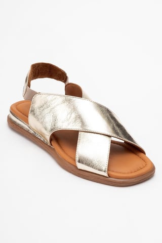 Broods Elastic Leather Slip On Sandals (Women)