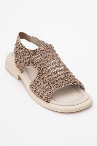 Weave Läder Vävd Sandal (Women)