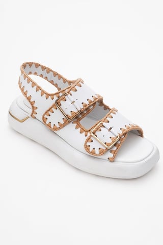 Douro Braided Rope Rem Läder Sandal (Women)