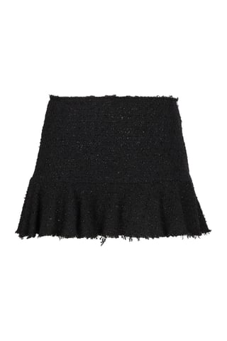 Gebreide Lurex Rok