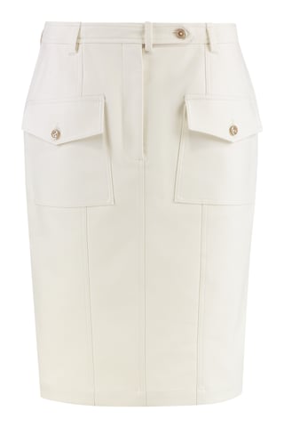 Cotton Midi Skirt