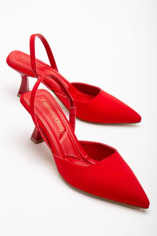 Rae Slingback Kitten Heel Pumps