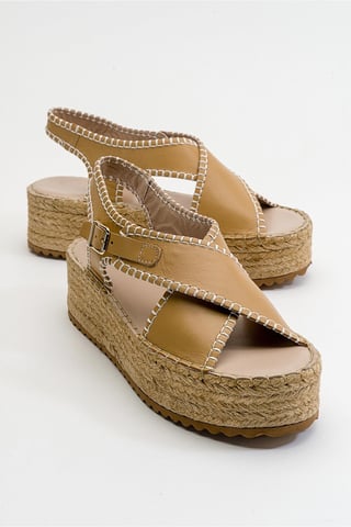 Bellezza Leather Platform Sandal (Women)
