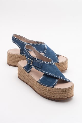 Bellezza Leather Platform Sandal (Women)