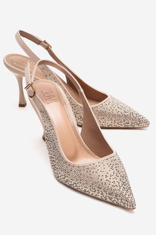 Johanna Slingback Embellished Stiletto Pump (Women)
