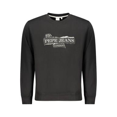 Pepe Jeans Nero Cotton Men's Sweatshirt