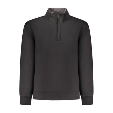 Coveri Moving Black Cotton Men Sweatshirt